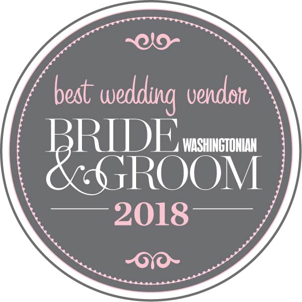 Washingtonian Bride & Groom Best Wedding Vendor 2018